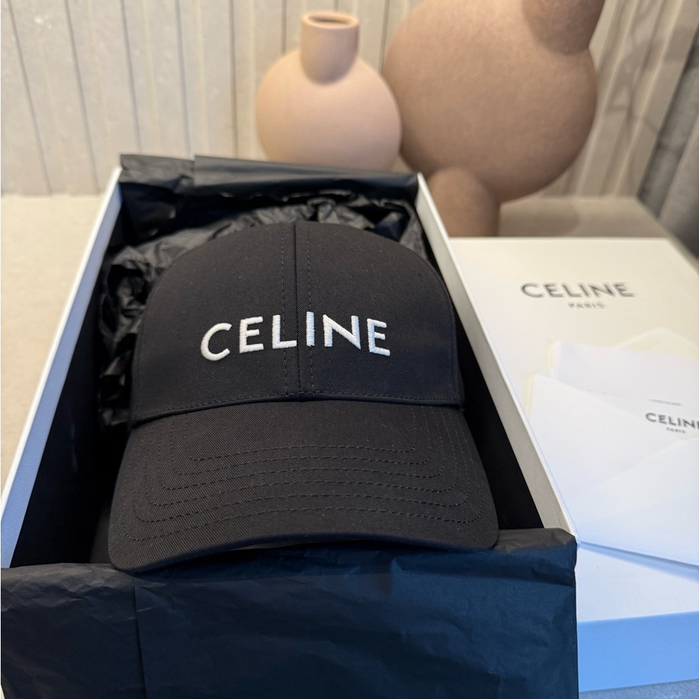 Celine Classic Black Cap